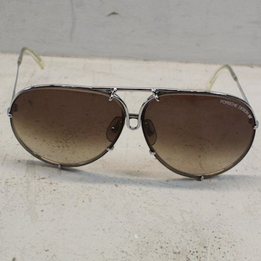 Rare Silver Frame Porsche Design 5623 Sunglasses